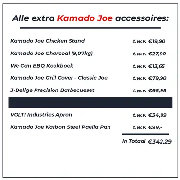 Konnected Joe International Fully Loaded, Kamado Joe, Tuincentrum Outlet