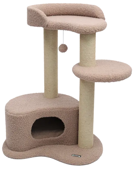 Krabpaal luna 104cm dusty pink, BOON, tuincentrumoutlet.com