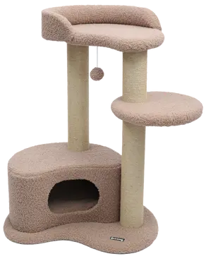 Krabpaal luna 104cm dusty pink, BOON, tuincentrumoutlet.com