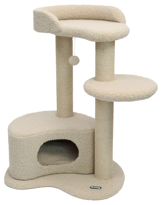 Krabpaal luna 104cm sand beige, BOON, tuincentrumoutlet.com