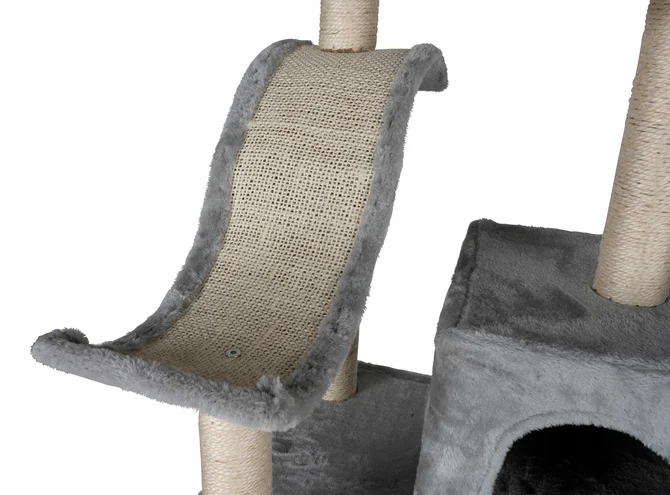 Krabpaal pet comfort 180x60x50cm grijs detail, EBI, tuincentrumoutlet