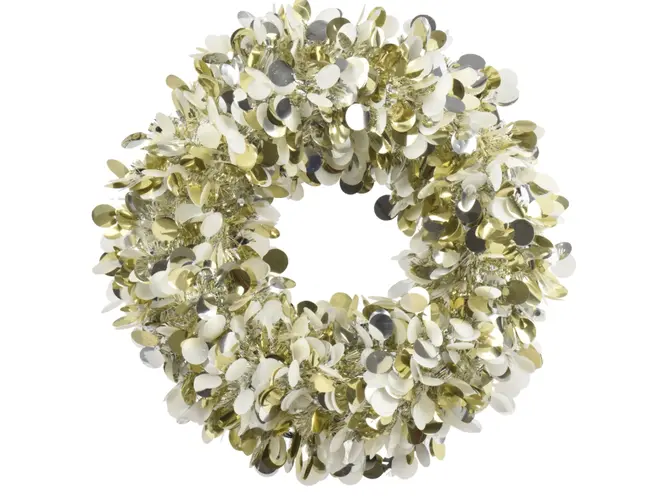 Krans pet d38cm multi, Decoris, Tuincentrumoutlet.com