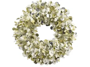 Krans pet d38cm multi, Decoris, Tuincentrumoutlet.com