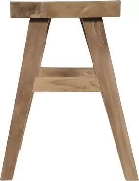 Krukje teak 40x30cm voorkant, Lesli Living, Tuincentrum Outlet