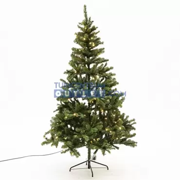 Kunstkerstboom Charlton LED d91 cm groen - Tuincentrum Outlet