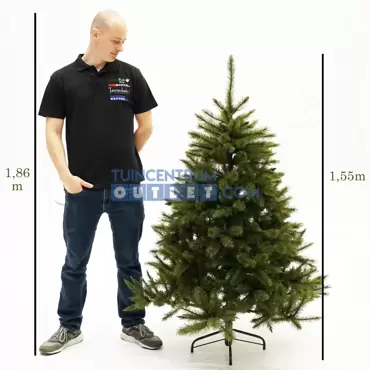 forest frosted green, 155cm afmetingen, www.tuincentrumoutlet.com