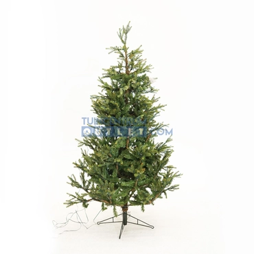 Frasier kerstboom led groen 288L TIPS 1880 - h185xd124cm, Black Box Trees detail, tuincentrumoutlet
