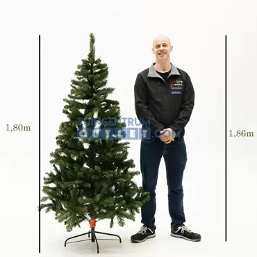 Kunstkerstboom Imperial Pine h180cm groen www.tuincentrumoutlet.com