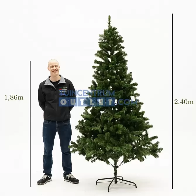 Kunstkerstboom Imperial Pine h240cm groen www.tuincentrumoutlet.com