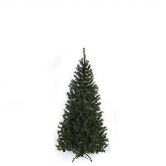 Kingston x-mas tree green TIPS 345 - h155xd86cm, Black Box Trees, tuincentrumoutlet