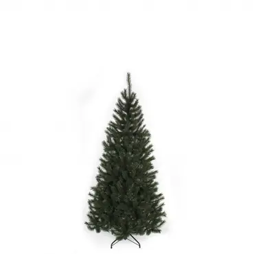 Kingston x-mas tree green TIPS 345 - h155xd86cm, Black Box Trees, tuincentrumoutlet