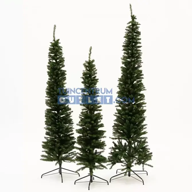 Kunstkerstboom Pencil Pine 150 cm Hoog Groen Everlands set, Everlands, tuincentrumoutlet