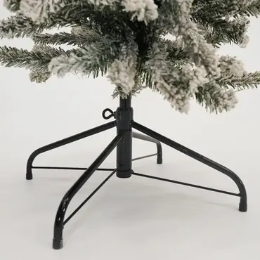 EVERLANDS Pencil pine snowy h240cm groen/wit detail voet, Everlands, tuincentrumoutlet