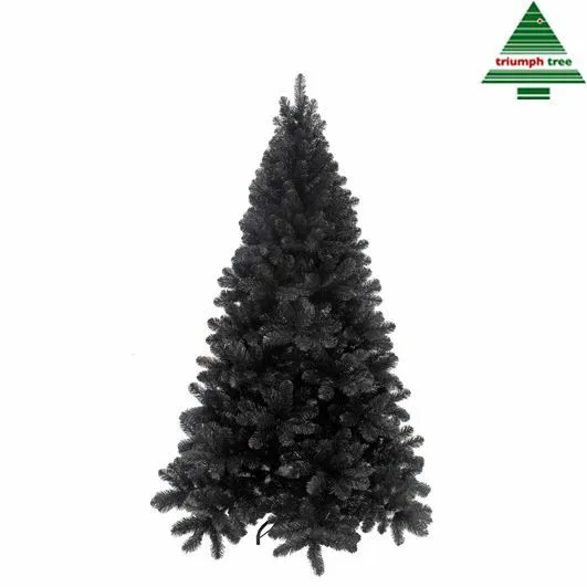 Tuscan kerstboom zwart TIPS 812 - h215xd135cm, Triumph Tree, tuincentrumoutlet