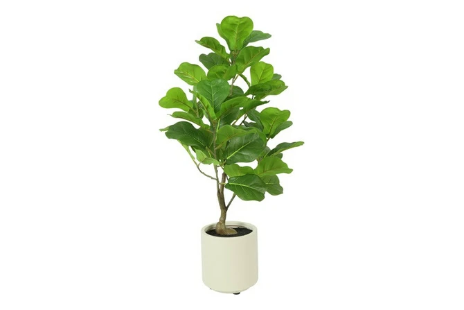 Kunstpl ficus lyrata 15x15x66cm grn, Countryfield, tuincentrumoutlet.com