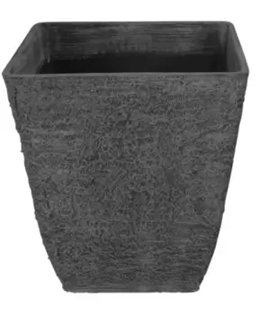 Kunststof pot taps ash stone - L - afbeelding 1