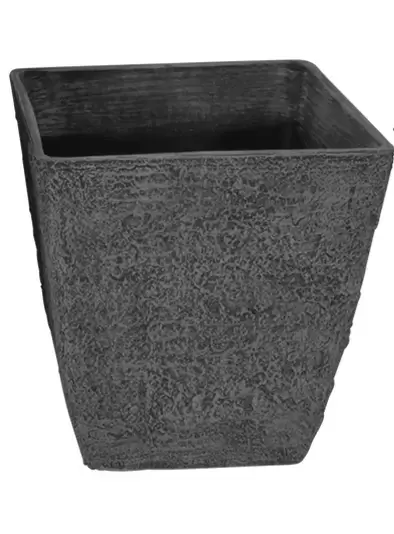 Kunststof pot taps ash stone - M - afbeelding 1