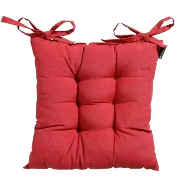 Kussen toscane l46b46cm pan. rood - afbeelding 4
