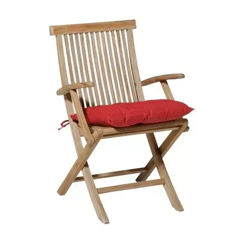 Kussen toscane l46b46cm pan. rood - afbeelding 3