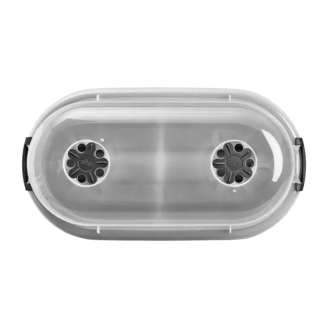 Kweekhuis green basics balkon l55cm living black bovenkant, Elho, tuincentrumoutlet