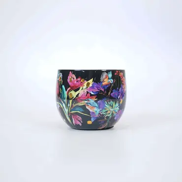 Lammie Exclusieve Collectie Pot midnight bloom d15h13cm - afbeelding 1