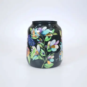 Lammie Exclusieve Collectie Pot midnight bloom d21h24cm - afbeelding 1