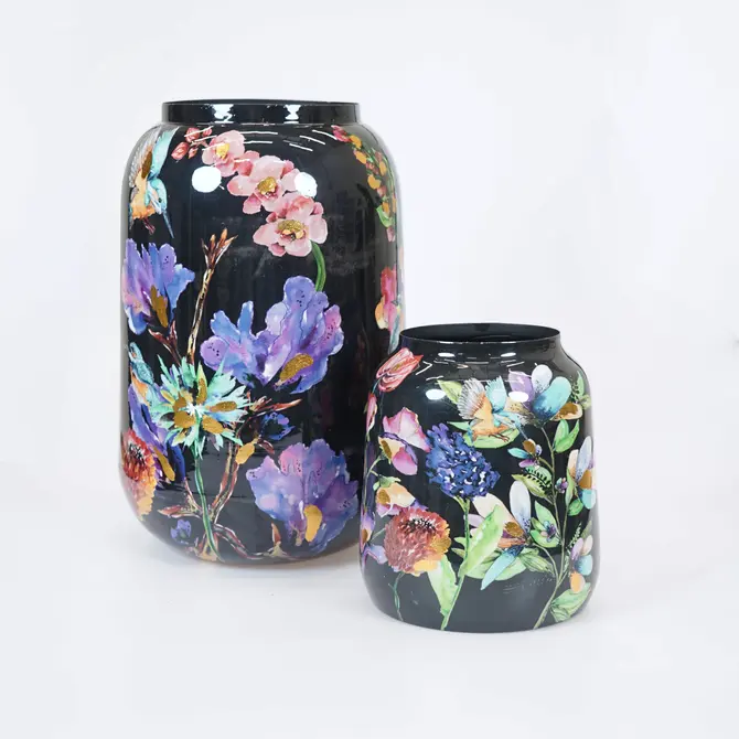 Lammie Exclusieve Collectie Pot midnight bloom d30h42cm - afbeelding 4
