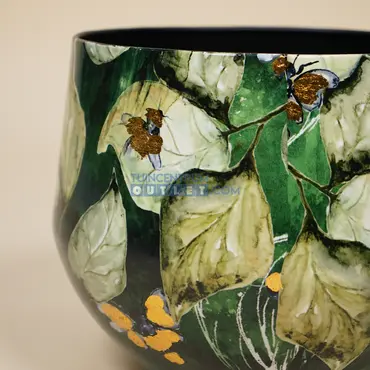 Plantenpot Bee green 1.2, Mica Decorations, tuincentrumoutlet