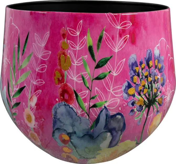 Pot fiesta d33h28cm fuchsia, Ter Steege, tuincentrumoutlet