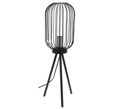 Lamp metaal zilver 60cm - Tuincentrumoutlet.com