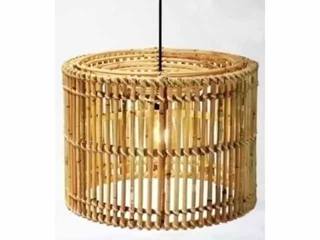 Lamp rotan blond d40h30cm Tuincentrum Outlet