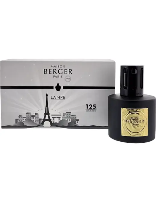 Lampe Berger 125 ANS NOIRE, verpakking lampe berger, tuincentrumoutlet.com