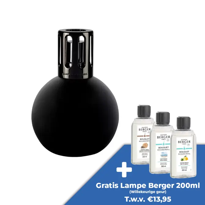 Lampe Berger BOULE NOIRE Geurbrander - afbeelding 1