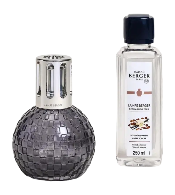 Lampe Berger Gifset DISCO GRISE, lampe berger, tuincentrumoutlet.com