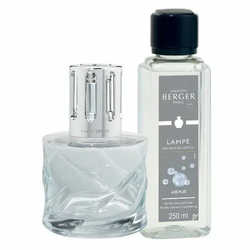 Lampe Berger Giftset SPIRALE TRANSPARENTE