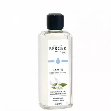 Lampe Berger Huisparfum 500ml Délicat Musc Blanc / Delicate White Musk