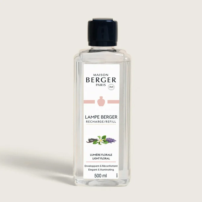 Lampe Berger Huisparfum 500ml  Lumière Florale / Light Floral, lampe berger, tuincentrumoutlet.com