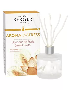 Lampe Berger Parfumverspeider met sticks 180ml Aroma D-Stress - Sweet Fruit
