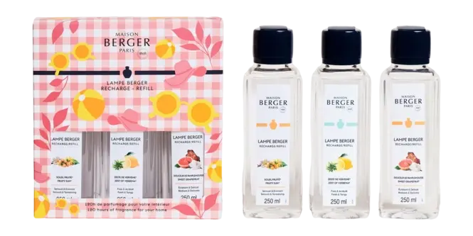 Lampe Berger Triopack 3x 250ml Estival (*), lampe berger. tuincentrumoutlet.com