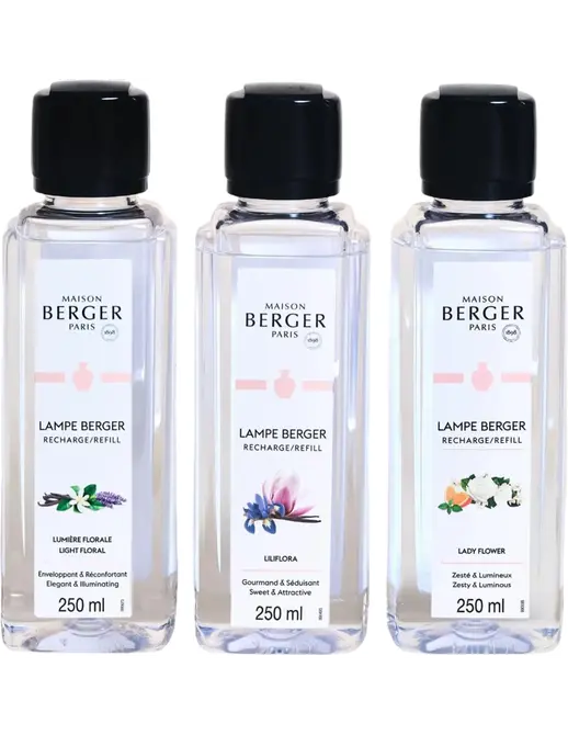 Lampe Berger Triopack 3x 250ml Ophelia, lampe berger, tuincentrumoutlet.com