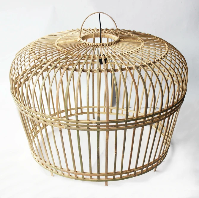 Lampenkap open d96h72cm - afbeelding 1