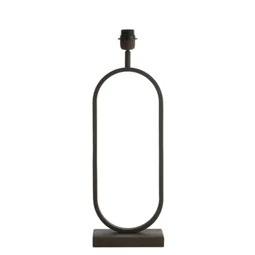 Lampvoet jamiri l20b13h55cm brn, Light & Living, tuincentrumoutlet.com