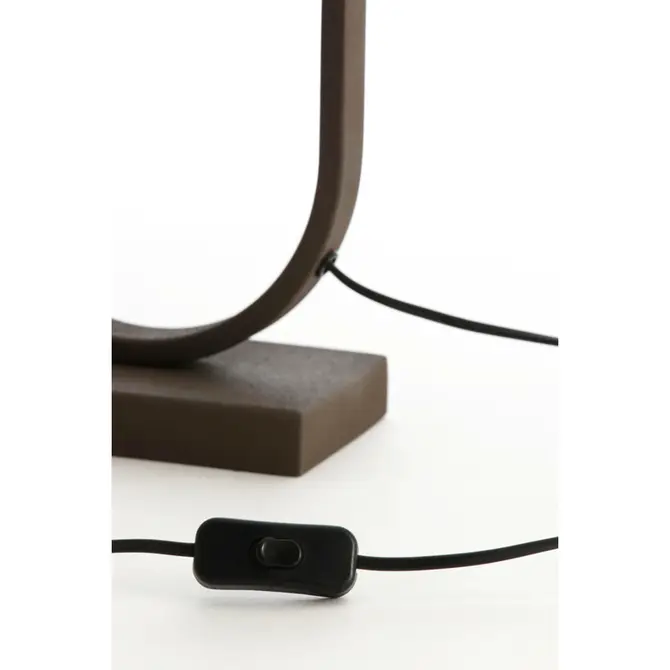 Lampvoet jamiri l20b13h55cm brn detailbeeld, Light & Living, tuincentrumoutlet.com