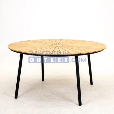 Vita Lavras teaktafel 150 cm, tuincentrumoutlet.com, foto 1