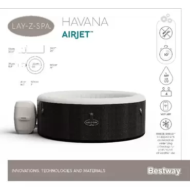 Lay-z-spa havana, Bestway, tuincentrumoutlet