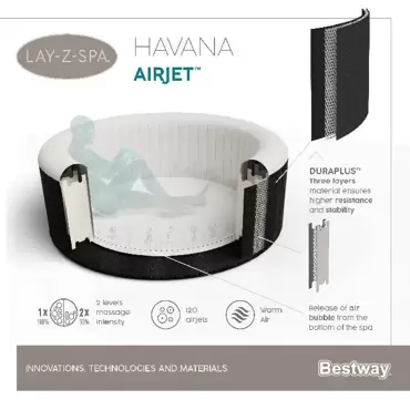 Lay-z-spa havana, Bestway, tuincentrumoutlet