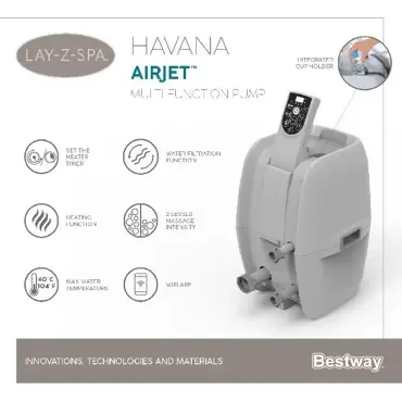 Lay-z-spa havana, Bestway, tuincentrumoutlet