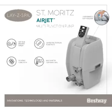 Lay-z-spa st.moritz, Bestway, tuincentrumoutlet