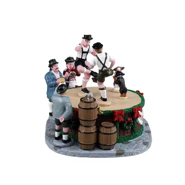 Leapin lederhosen zij, Lemax, tuincentrumoutlet.com