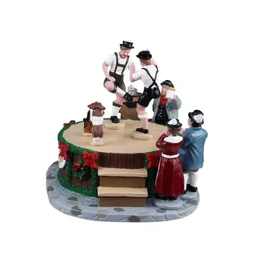 Leapin lederhosen zijkant, Lemax, tuincentrumoutlet.com